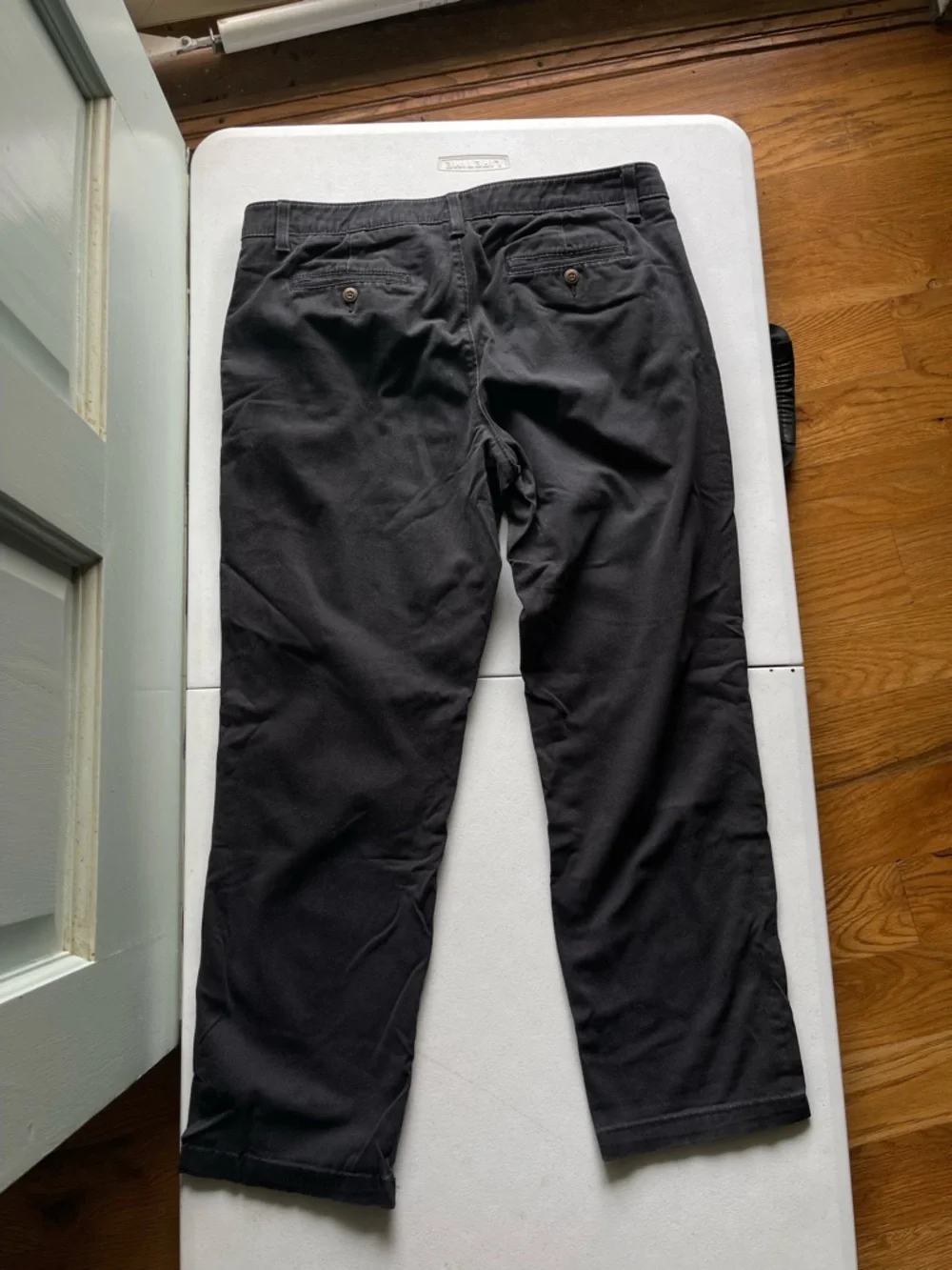 Sonoma Men's Casual Flexwear Pants in Charcoal Black 34/30 - Picture 11 of 13